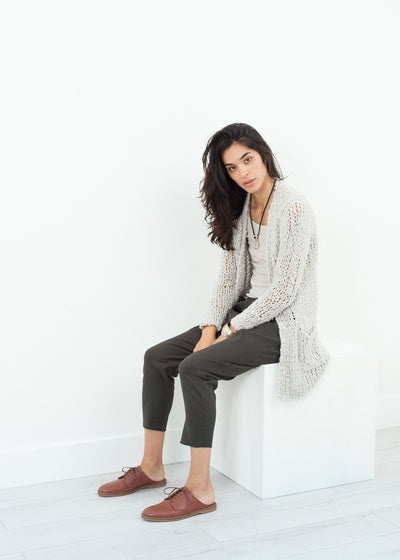 Bulk Stitch Cardigan in Cloud