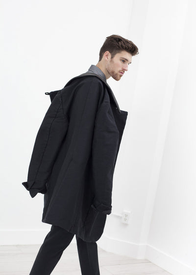 Taban Coat in Black