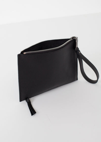 Double Zip Clutch